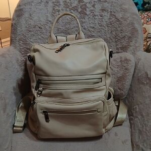 ♡Cream Backpack for Women♡